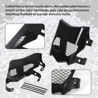 Vented motocutz "style" plate