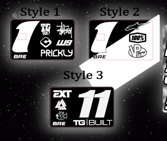 Card decal