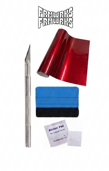 LBX, MX3, MX4, ULTRABEE FRAME GUARD VINYL WRAP KIT